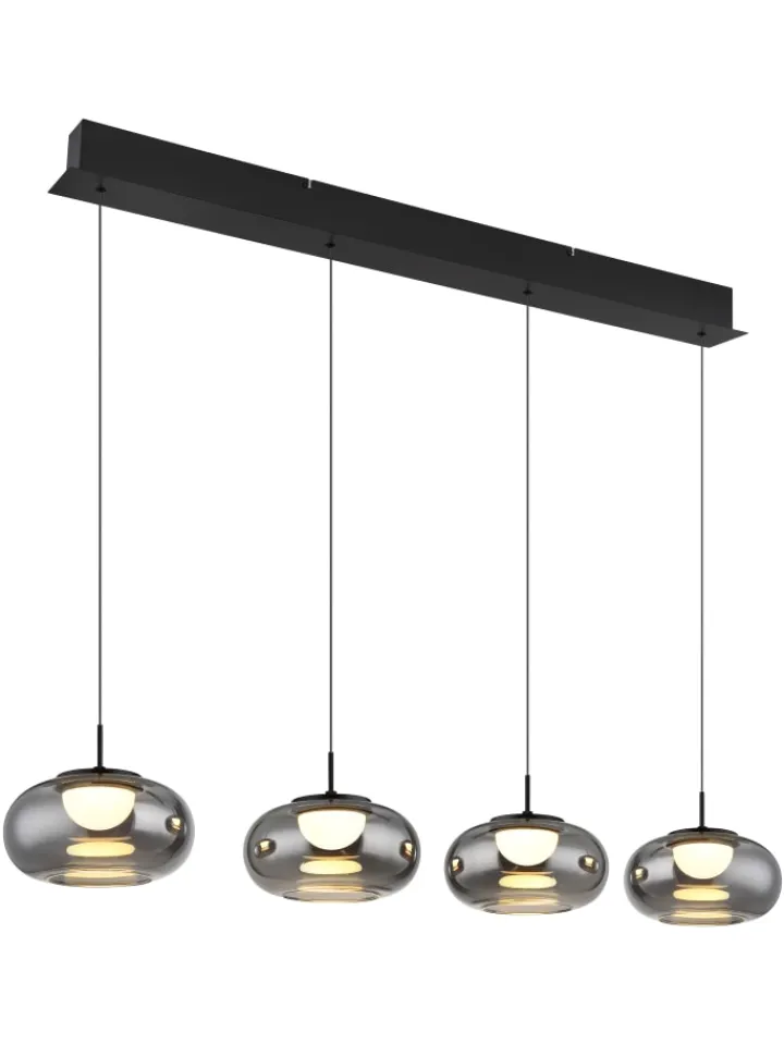 Globo lighting Decken- & Hängeleuchten<Hängeleuchte "QUINTARA" in black