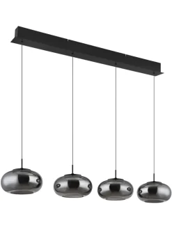 Globo lighting Decken- & Hängeleuchten<Hängeleuchte "QUINTARA" in black