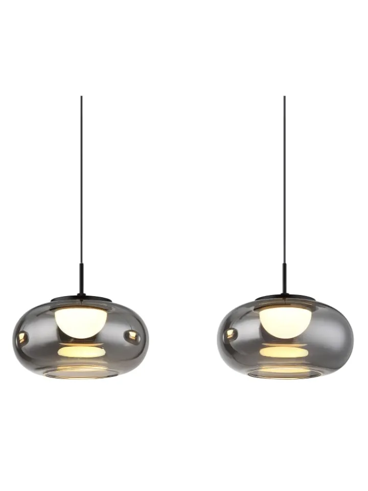 Globo lighting Decken- & Hängeleuchten<Hängeleuchte "QUINTARA" in black
