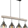 Globo lighting Decken- & Hängeleuchten<Hängeleuchte "RYAN" in black