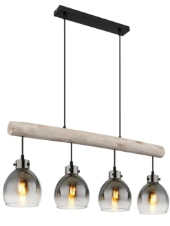 Globo lighting Decken- & Hängeleuchten<Hängeleuchte "RYAN" in black