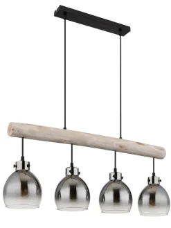 Globo lighting Decken- & Hängeleuchten<Hängeleuchte "RYAN" in black