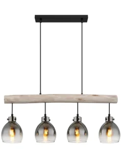 Globo lighting Decken- & Hängeleuchten<Hängeleuchte "RYAN" in black
