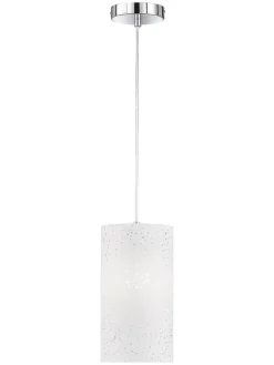 FISCHER & HONSEL Decken- & Hängeleuchten<Hängeleuchte "Thor" in Weiß - (B)150 x Ø 16 cm