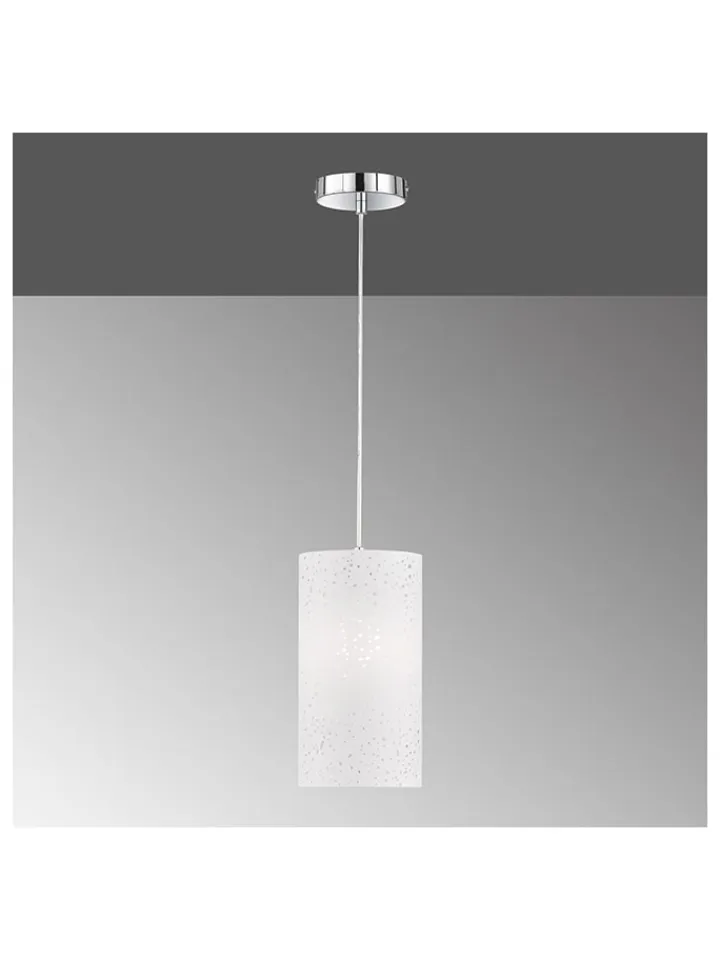 FISCHER & HONSEL Decken- & Hängeleuchten<Hängeleuchte "Thor" in Weiß - (B)150 x Ø 16 cm