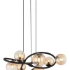 Globo lighting Decken- & Hängeleuchten<Hängeleuchte "TUBERIUS" in black
