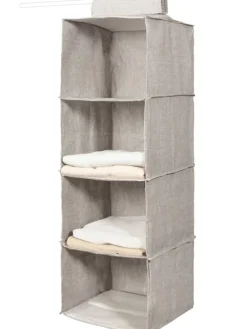 Compactor Garderoben<Hängeregal in Beige - (B)30 x (H)94 x (T)30 cm