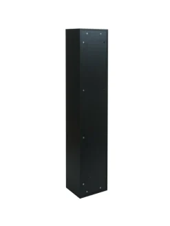 MCW Badezimmermöbel<Hängeschrank L86 2 Türen 3 Fächer, Schwarz