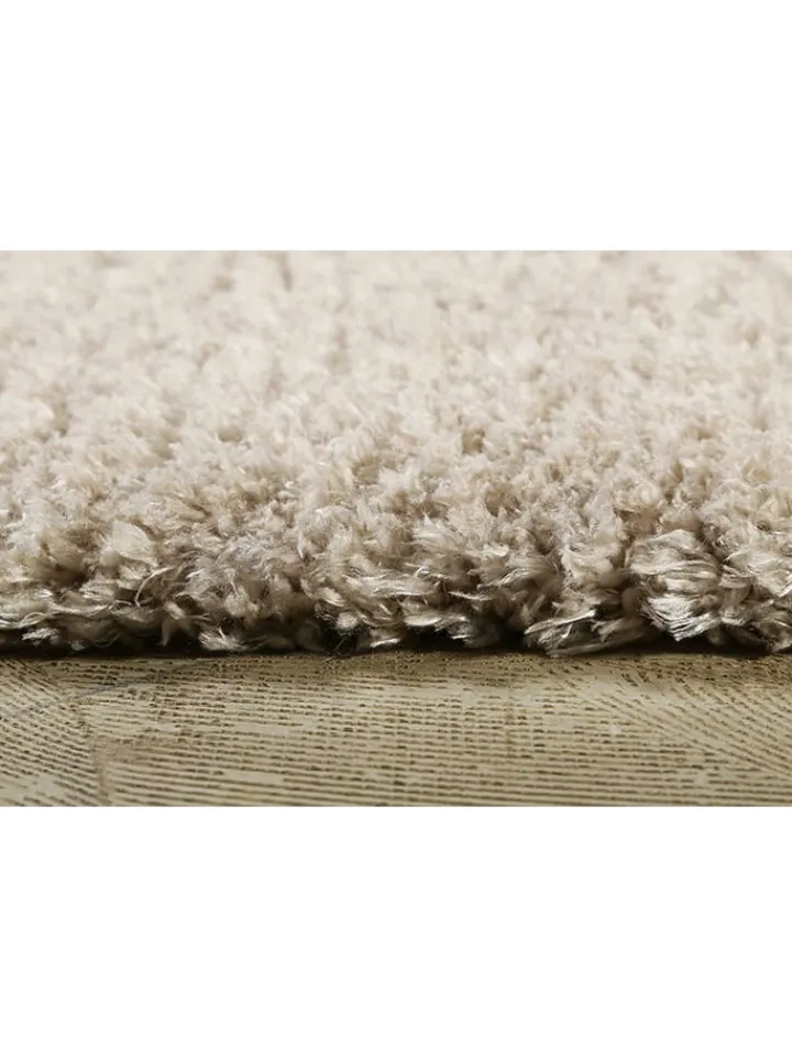 Homie Living Teppiche & Fußmatten<Hochflor-Teppich "Parma" in Beige