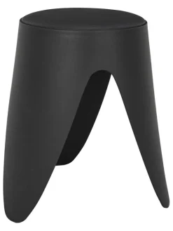 THE HOME DECO FACTORY Sitzmöbel<Hocker in Schwarz - (B)30 x (H)46 x (T)30 cm