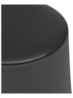 THE HOME DECO FACTORY Sitzmöbel<Hocker in Schwarz - (B)30 x (H)46 x (T)30 cm