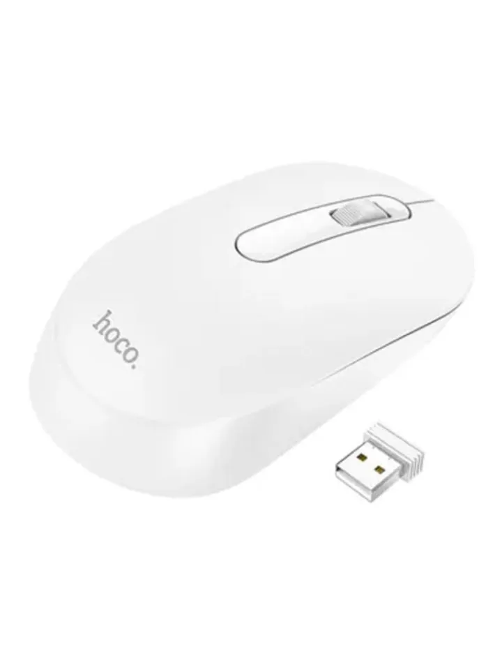 HOCO Tablets, Konsolen & Elektronisches Spielzeug<Funkmaus / Computermaus Platinium 2.4G GM14 weiß in Weiß