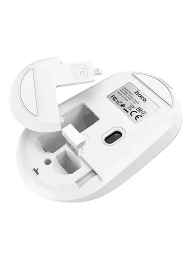 HOCO Tablets, Konsolen & Elektronisches Spielzeug<Funkmaus / Computermaus Platinium 2.4G GM14 weiß in Weiß