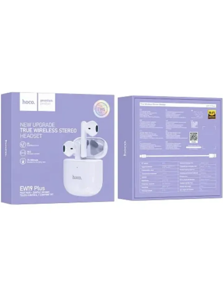 HOCO Tv & Audio<kabellose / Bluetooth-Stereo-Kopfhörer TWS EW19 Plus Delighted Li in Lila