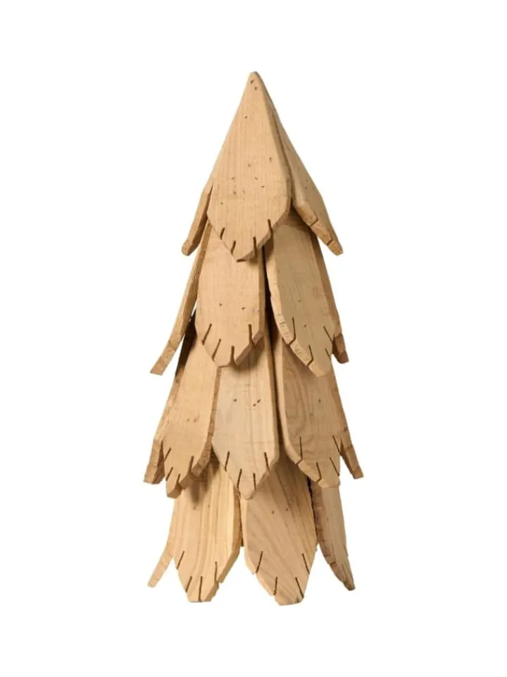 IB Laursen Künstliche Weihnachtsbäume<Holz Tannenbaum stehend in natur