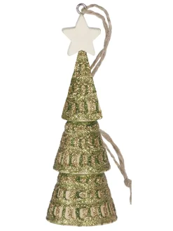 SUNNYSUE Kreativbedarf & Do-It-Yourself<Holzanhänger "Tannenbaum" in Natur