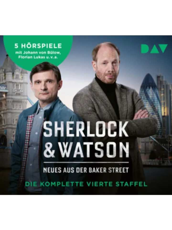 Der Audio Verlag Hörbücher<Hörbuch - Sherlock & Watson - Neues aus der Baker Street. Die komplett