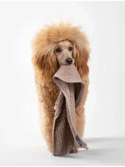 Paikka Hunde<Hunde-Badetuch in Hellbraun