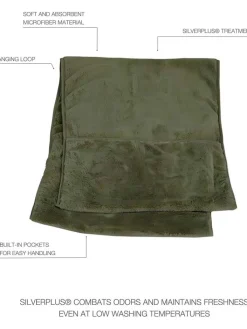 Paikka Hunde<Hunde-Badetuch in Khaki