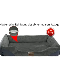 Aspero Hunde<Hundebett Hanko in Anthrazit