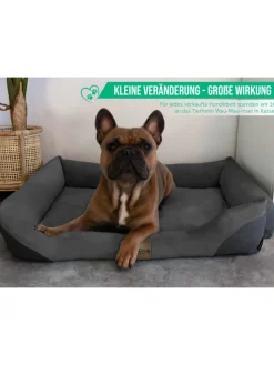 Aspero Hunde<Hundebett Hanko in Anthrazit