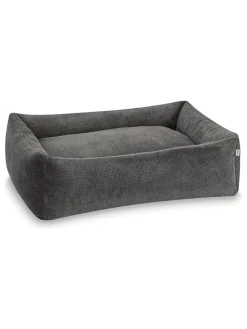 Laboni Hunde<Hundebett-Bezug "Tudor" in Anthrazit