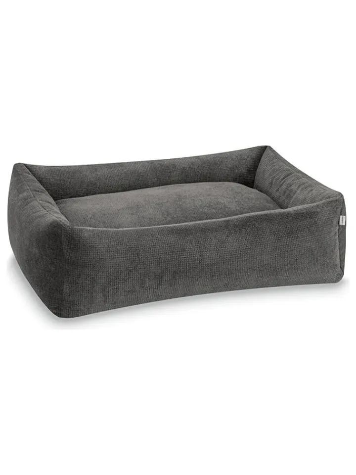 Laboni Hunde<Hundebett-Bezug "Tudor" in Anthrazit