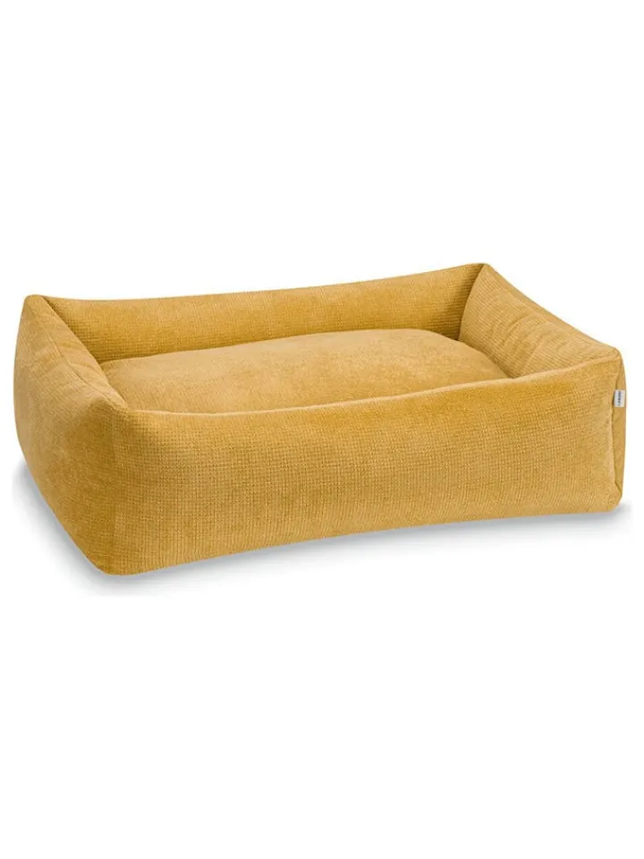 Laboni Hunde<Hundebett-Bezug "Tudor" in Gelb