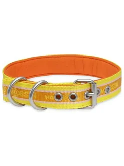VOV & VUF Hunde<Hundehalsband in Gelb/ Orange