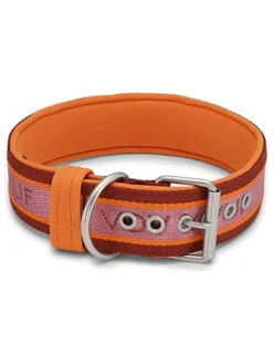 VOV & VUF Hunde<Hundehalsband in Orange/ Rot