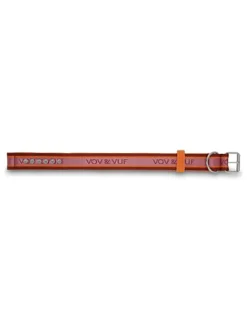 VOV & VUF Hunde<Hundehalsband in Orange/ Rot