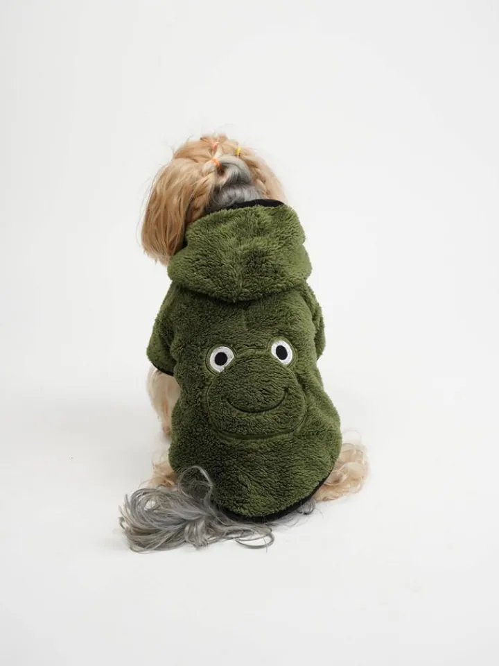 Paws&Whiskers Hunde<Hundehoodie in Khaki