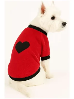 Paws&Whiskers Hunde<Hundehoodie in Rot