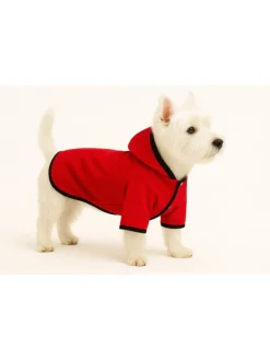 Paws&Whiskers Hunde<Hundehoodie in Rot
