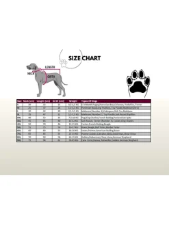 Paws&Whiskers Hunde<Hundehoodie in Rot