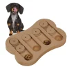 relaxdays Hunde<Hunde-Intelligenzspielzeug in Natur
