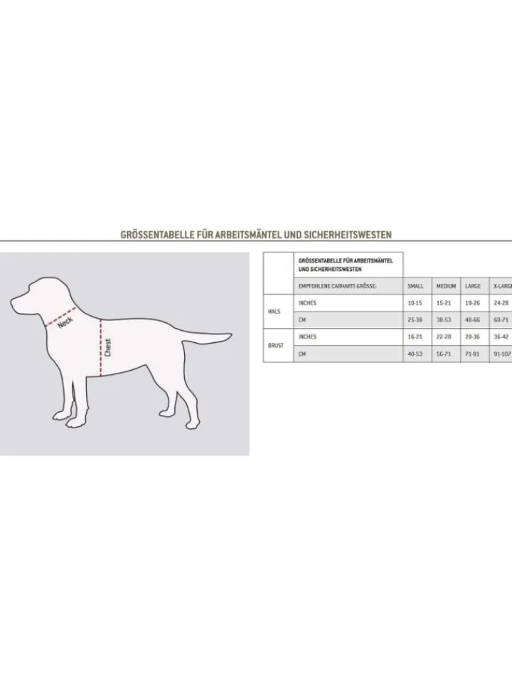 CARHARTT Hunde<Hundejacke "Dog Chore P000340" in Schwarz