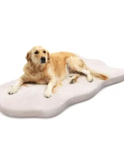 COSTWAY Hunde<Hundekissen waschbar in Beige