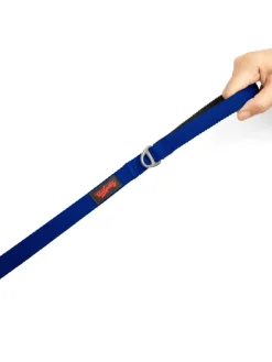 Paws&Whiskers Hunde<Hundeleine ''Match Middle'' in Blau - (L)130 cm