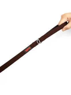 Paws&Whiskers Hunde<Hundeleine ''Match Middle'' in Braun - (L)130 cm