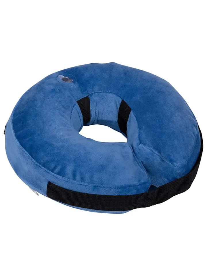 Edco Hunde<Hunde-Nackenkissen in Blau - Größe M