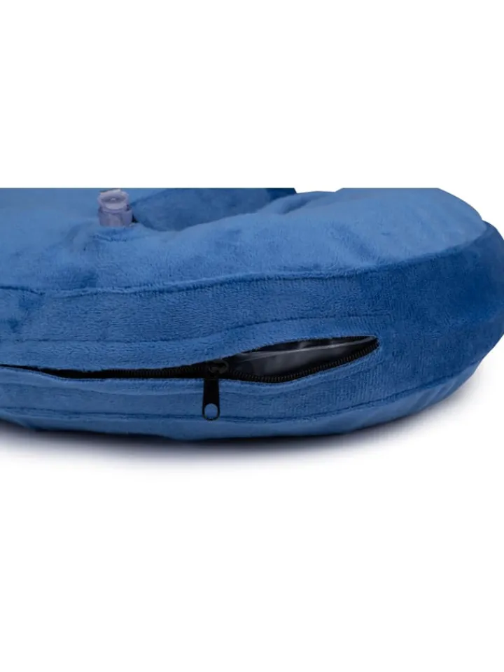 Edco Hunde<Hunde-Nackenkissen in Blau - Größe M
