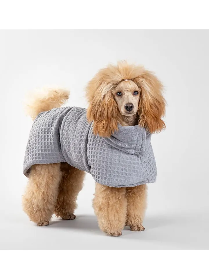 Paikka Hunde<Hunde-Trockenmantel in Grau