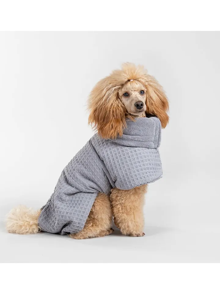 Paikka Hunde<Hunde-Trockenmantel in Grau