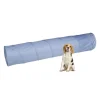relaxdays Hunde<Hundetunnel in Grau - (B)200 x Ø 40 cm