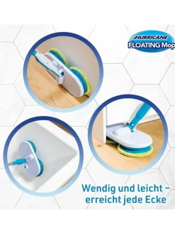 Hurricane Putz- & Waschutensilien<Akku Wischer Floating Mop in Blau