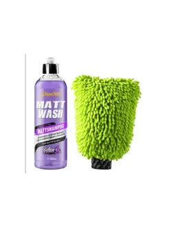 COFI 1453 Putz- & Waschutensilien<HYDRO WASH - VERSIEGELUNGSSHAMPOO 500ml + WASH WORMY GREEN SET in Grün