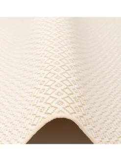 Snapstyle Outdoorteppiche<In & Outdoor Läufer Flachgewebe Oslo Trend in Honig