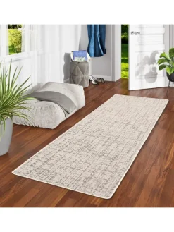 Snapstyle Teppiche & Fußmatten|Outdoorteppiche<In & Outdoor Läufer Flachgewebe Oslo Trend in Creme