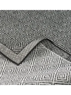 Pergamon Outdoorteppiche<In & Outdoor Teppich Hampton Meliert in Zwart